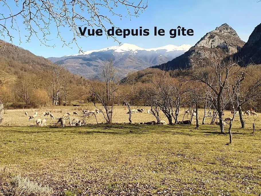 Grange En Pierres. Grand Jardin Et Belle Vue Villa Saurat Holiday home