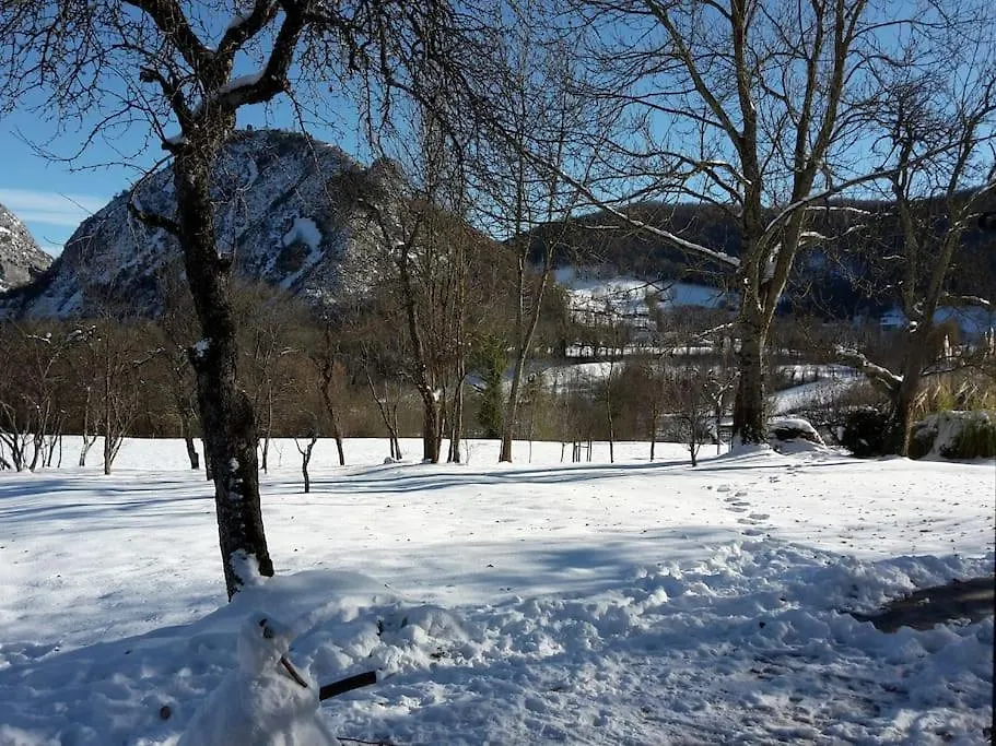 Grange En Pierres. Grand Jardin Et Belle Vue Villa Saurat 0*,  France